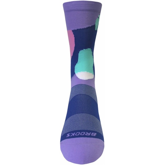 Brooks Empower Her Collection Tempo‎ Knit In Crew Socks - L/XL - Picture 3 of 4